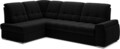 Coltar extensibil stanga 3 locuri ELTAP, LT-10FL, Sado, 272x192x95 cm, lemn/poliester, negru