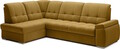 Coltar extensibil stanga 3 locuri ELTAP, LT-45NU, Sado, 272x192x95 cm, lemn/poliester, mustar