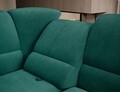 Coltar extensibil stanga 3 locuri ELTAP, LT-35NU, Siber, 270x186x93 cm, lemn/poliester, verde inchis