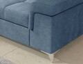 Coltar extensibil dreapta 4 locuri ELTAP, RT-40RAQ, Eridano, 275x202x88 cm, lemn/poliester, albastru inchis