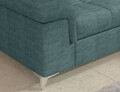 Coltar extensibil stanga 4 locuri ELTAP, LT-38MAN, Eridano, 275x202x88 cm, lemn/poliester, verde