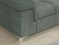 Coltar extensibil stanga 4 locuri ELTAP, LT-100TOU, Eridano, 275x202x88 cm, lemn/poliester, verde inchis