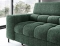 Coltar extensibil dreapta 5 locuri ELTAP, RT-35AMO, Ferucce, 276x200x93 cm, lemn/poliester, verde inchis