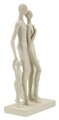 Figurina /sculptura decorativa Stons Family, Mauro Ferretti, 16x8x30.5 cm, polirasina, crem