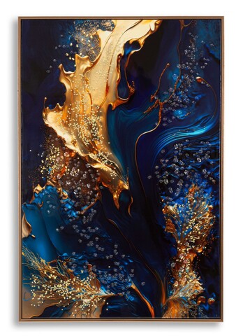 Tablou decorativ Andromeda -A, Mauro Ferretti, 60x90 cm, canvas/lemn de pin/plastic, multicolor