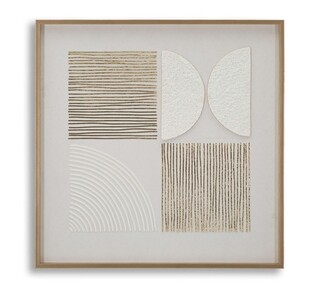 60x60 cm, Multicolor, Abstract -H