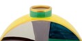 Vas decorativ Piccassy Round, Mauro Ferretti, 23x9x28 cm, ceramica, multicolor