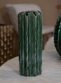 Vaza decorativa Tall Cactus, Mauro Ferretti, 12x31.5 cm, ceramica, verde