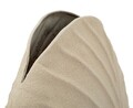 Vaza decorativa Dune High, Mauro Ferretti, 31x13x53.5 cm, fier, crem
