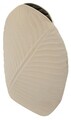 Vaza decorativa Dune High, Mauro Ferretti, 26x11x41 cm, fier, crem