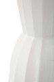 Vaza decorativa Glint, Mauro Ferretti, 24x41 cm, oxid de magneziu, alb