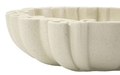 Vas decorativ Stons, Mauro Ferretti, 30.5x29x7.5 cm, polirasina, crem