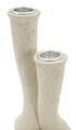 Suport lumanare Stons, Mauro Ferretti, 10x6.5x17.5 cm, polirasina, crem