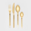 Set tacamuri 16 piese Roots, Homla, inox, auriu