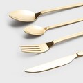Set tacamuri 16 piese Roots, Homla, inox, auriu