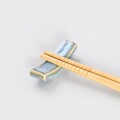 Set 8 piese pentru sushi Okinawa, Homla, ceramica/bambus, turcoaz/natur