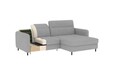 Coltar extensibil dreapta 3 locuri ELTAP, RT-40RAQ, Gomsi, 228x165x100 cm, lemn/poliester, albastru