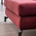 Coltar extensibil stanga 3 locuri ELTAP, Lore-104, Lorelle, 225x160x105 cm, lemn/poliester, roz deschis