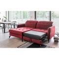 Coltar extensibil stanga 3 locuri ELTAP, Lore-29, Lorelle, 225x160x105 cm, lemn/poliester, albastru inchis