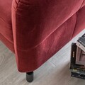 Coltar extensibil stanga 3 locuri ELTAP, Lore-29, Lorelle, 225x160x105 cm, lemn/poliester, albastru inchis