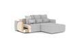 Coltar extensibil stanga 4 locuri ELTAP, LT-45MAN, Campo, 265x196x88 cm, lemn/poliester, mustar