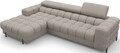 Coltar extensibil stanga 3 locuri ELTAP, LT-20ROY, Felro, 285x181x93 cm, lemn/poliester, bej