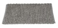 Covoras de baie Solivo, Wenko, 50x80x3 cm, poliester/bumbac, gri