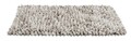 Covoras de baie Lerici, Wenko, 60x90x6 cm, poliester/bumbac, alb/gri