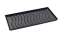 Scurgator sticle Wave, Wenko, 23.5x11.5x11.5 cm, metal/polipropilena, negru