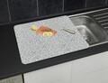 Protectie perete bucatarie Granite, Wenko, 56x50x0.5 cm, sticla temperata/silicon, multicolor
