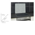Protectie perete bucatarie Granite, Wenko, 56x50x0.5 cm, sticla temperata/silicon, multicolor