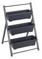 Suport pentru flori Vertical, Maximex, 56.5x61x85 cm, metal/polipropilena, negru