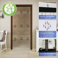 Perdea decorativa pentru usa Beads, Maximex, 90x200 cm, lemn/bambus, multicolor