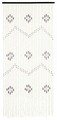 Perdea decorativa pentru usa Beads, Maximex, 90x200 cm, lemn/bambus, multicolor