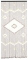 Perdea decorativa pentru usa Rhombus, Maximex, 90x200 cm, lemn/bambus, multicolor