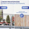 Folie paravan pentru balcon si gradina Bamboo, Maximex, 500x85 cm, PVC/poliamida, natur
