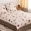 Lenjerie de pat dubla Herrison, Homla, 3 piese, 160x200 cm, microfibra din poliester, multicolor