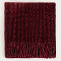 Patura Chenille, Homla, 130x170 cm, poliester, visiniu