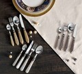 Set tacamuri 16 piese, Mother Of Pearl, Brandani, inox, perla