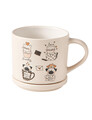 Set 2 cani, Cats, Brandani, 10x9 cm, portelan New Bone China