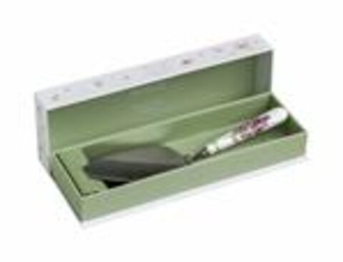 Spatula pentru tort, Nonna Rosa, Brandani, 26 cm, inox/ceramica