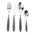 Set tacamuri 16 piese, Grey Pearl, Brandani, inox
