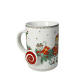 Cana, Elfomagia Lollipop Red, Brandani, 8x11 cm, portelan New Bone China