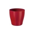 Ghiveci Living, 35 cm Ø, 23.42 L, plastic, rosu