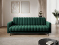 Canapea extensibila 3 locuri ELTAP, Roneyy, 212x89x86 cm, lemn/poliester, verde
