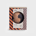 Glob pamantesc decorativ Kesdo, Homla, 15 cm, otel/pluta, maro/negru