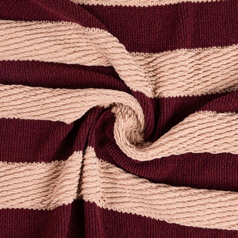 Patura Rudens, Homla, 130x170 cm, poliester, visiniu/bej