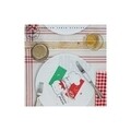 Platou pentru servire Pizza Chef, Bormioli, Ø33 cm, opal, multicolor