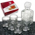Set whisky Selecta, Bormioli, 7 piese, 1000 ml/285 ml, sticla
