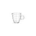 Set 6 cesti de cappucino Cube, Bormioli, 220 ml, sticla